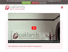 Tablet Screenshot of oaklandswealth.com